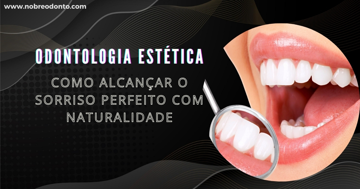 Mulher sorrindo com dentes brancos e alinhados, representando resultados de odontologia estética, como facetas de resina composta e clareamento dental, para alcançar um sorriso perfeito com naturalidade.